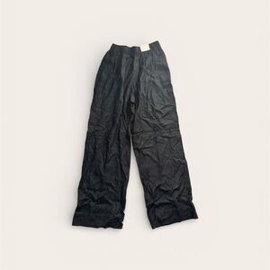 Abercrombie Linen Blend Wide-Leg Pants